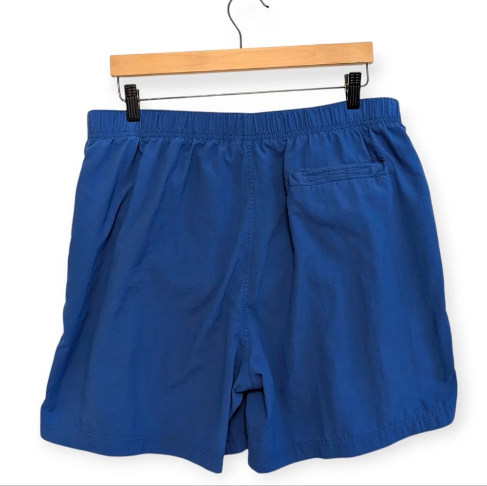 VINTAGE Lifeguard Blue Swim Trunks Nylon Lined XL 6